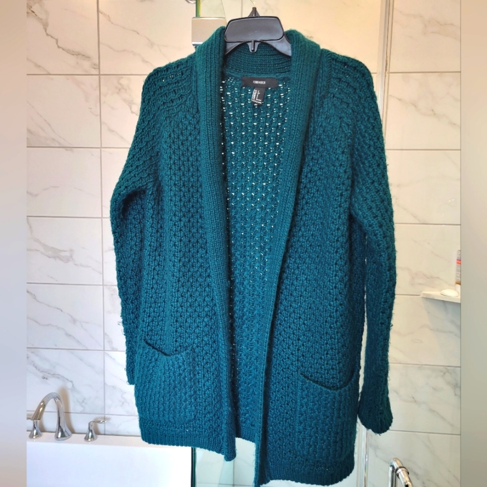 Forever 21 chunky knit cardigan